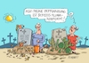 Cartoon: Dürre auf Friedhof (small) by RABE tagged hitze,dürre,klima,klimawandel,wetterextreme,trockenheit,rabe,ralf,böhme,cartoon,karikatur,pressezeichnung,farbcartoon,tagescartoon,sommer,extremwetter,friedhof,grabstein,grabbepflanzung,kakteen,kaktus,omas,frauen,gießkanne,blumenschmuck,grabschmuck