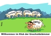 Cartoon: Edathyschwein (small) by RABE tagged edathy,spd,schiedskommission,parteiausschluss,parteiausschlussverfahren,berufung,kinderpornos,pädophil,nacktfotos,rechner,rabe,ralf,böhme,cartoon,karikatur,pressezeichnung,farbcartoon,tagescartoon,schaf,lamm,unschuld,unschuldslämmer,wulff,schavan,guttenbe