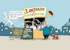 Cartoon: Einheizer (small) by RABE tagged feiertag,oktober,tag,deutsche,einheit,einheitsfeiertag,mauerfall,einheizen,heizung,rabe,ralf,böhme,cartoon,karikatur,pressezeichnung,farbcartoon,tagescartoon,glühwein,punsch,grog,gulaschsuppe,wetterbericht,wetter,kälte,herbst,frost