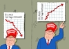 Cartoon: Einhundert Amtstage (small) by RABE tagged trrump,donald,präsident,usa,zoll,strafzoll,cartoon,karikatur,rabe,ralf,böhme,pressezeichnung,farbcartoon,tagescartoon,vatikan,büro,papst,franziskus,tod,sekretär,konklave,selbsternennung,kirche,bischof,amt,amtszeit,bilanz,diagramm,beliebtheit,stimmung,stimmungsbild