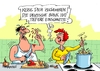 Cartoon: Einschnitte (small) by RABE tagged einschnitte,banken,deutsche,bank,ehepaar,messer,schnitte,verletzung,blut,schneitbrett,wunde,küche,kochen,rabe,ralf,böhme,cartoon,karikatur,pressezeichnung,farbcartoon,tagescartoon,bankenviertel,schrumpfkurspostbank,mehrheit,dax,konzern,aufsichtsrat,vorsta