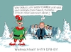 Cartoon: Elfenelf (small) by RABE tagged fussball,wm,klimafreundlich,klimaneutral,kontinente,ball,fußball,spieler,druck,fifa,katar,winter,weltmeisterschaft,winterweltmeisterschaft,nagelsmann,niederlage,österreich,wien,winterlandschaft,schnee,sport,fussballtrainer,elf,weihnachtself,wichtel,weihnachtswichtel