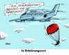 Cartoon: Erklärungsnot (small) by RABE tagged erklärung,erklärungsnot,kanzleramt,merkel,kanzlerin,cdu,bnd,nsa,affäre,spionageaffärespione,abhörskandal,usa,rabe,ralf,böhme,cartoon,karikatur,pressezeichnung,farbcartoon,tagescartoon,flugzeug,notausstieg,fallschirm