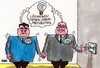 Cartoon: Es geht ein Lichtlein auf (small) by RABE tagged steckdose,altmaier,cdu,bundesumweltminister,gabriel,spd,energiewende,strompreise,rabe,ralf,böhme,cartoon,karikatur,strompreisanstieg,reform,verbraucher,netzbetreiber,industrie,stromabnehmer,strompreisdebatte,strompreisbremse,stromrechnung,stromkosten,wind