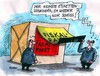 Cartoon: Etikettenschwindel (small) by RABE tagged etikett,etikettenschwindel,betrug,paket,eu,euro,eurokrise,brüssel,rettungsfond,staatschefs,merkel,sarkozy,frankreich,deutschland,finanzchefs,finanzminister,schäuble,rettungsschirm,schuldenkrise,rettungspaket,fiskalien,fiskalunion,fiskalpaket,fäkalien,klär