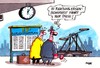 Cartoon: Fahrplanmässiges (small) by RABE tagged fahrplan,eu,euro,krise,gipfel,krisengipfel,brüssel,eurozone,merkel,kanzlerin,staatschefs,regierungschefs,cdu,krisensicherheit,reform,reformpläne,rabe,ralf,böhme,cartoon,karikatur,gipfeltreffen,wettbewerb,wettbewerbsfähigkeit,staaten,europawahlen,griechenl