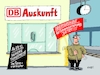 Cartoon: Fahrpreisobergrenze (small) by RABE tagged db,deutsche,bahn,fahrpreise,fahrpreiserhöhung,dezember,kunden,fahrgäste,fernverkehr,rabe,ralf,böhme,cartoon,karikatur,pressezeichnung,farbcartoon,tagescartoon,verspätung,bahnsteig,auskunft,service,pünktlichkeit,fernzüge,ice,obergrenze