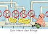 Cartoon: Fantasy (small) by RABE tagged gas,gassparen,gasnotstand,gasgeben,sanktionen,gasspeicher,gasheizung,rabe,ralf,böhme,cartoon,karikatur,pressezeichnung,farbcartoon,tagescartoon,robert,habeck,putin,ukrainekrieg,gazprom,nordstream,pipeline,lieferstopp,wartungsarbeiten,ringe,her,der,fantasy,netflix,serie,peter,jackson,gasturbine