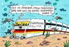 Cartoon: Flüchtlingspolitik (small) by RABE tagged flüchtlingspolitik,flüchtlinge,merkel,kanzlerin,altmaier,abschiebung,transitzonen,flüchtlingsaufnahme,willkommenskultur,rabe,ralf,böhme,cartoon,karikatur,pressezeichnung,farbcartoon,tagescartoon,meer,tiefsee,wasser,ozean,ängste,sorgen,afd,pegida,krisengeb