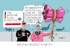 Cartoon: Flugzeugfasten (small) by RABE tagged regierungsflieger,bundesregierung,abgeordnete,flughafen,rabe,ralf,böhme,caroon,karikatur,pressezeichnung,farbcartoon,tagescartoon,fasching,karneval,aschermittwoch,fasten,fastenzeit