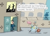 Cartoon: Freiheit vom Kanzleramt (small) by RABE tagged corona,bundländerkonferenz,merkel,kanzleramt,lockerungen,stufenplan,öffnungen,lockdown,shutdown,baumärkte,impfdosen,rki,fallzahlen,inzidenzwert,spahn,impfzentren,impfreihenfolge,notbremse,geimpfte,freiheiten,kanzleramtschef,helge,knast,gefängnis,freilassung,freispruch,wachpersonalbraun