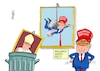 Cartoon: Friedensengel (small) by RABE tagged trump,kanada,gipfel,gipfeltreffen,staatschefs,rabe,ralf,böhme,cartoon,karikatur,pressezeichnung,farbcartoon,tagescartoon,gespenst,geist,angst,donald,usa,nato,natoaustritt,schild,frieden,friedensengel,friedenstaube,taube,nobel,nobelpreis,friedensnobelpreis,bild,mülltonne,papst,netanjahu