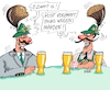 Cartoon: Frisch gezapft (small) by RABE tagged maassen,oktoberfest,seehofer,münchen,merkel,nahles,innenminister,verfassungsschutzchemnitz,hetzjagd