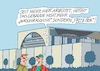 Cartoon: Fritz Box (small) by RABE tagged merz,groko,spd,union,posten,postenvergabe,rabe,ralf,böhme,cartoon,karikatur,pressezeichnung,farbcartoon,tagescartoon,schaufenster,deko,umbau,laden,ladenhüter,regierungsbildung,kanzleramt,gebäude,baustil,waschmaschine,fritz,box,fritzbox