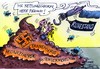 Cartoon: Fromme Botschaft (small) by RABE tagged verfassungsschutz,verfassungsschutzpräsident,fromm,rücktritt,rückzug,ruhestand,bundesinnenminister,friedrich,csu,pannen,pannenserie,neonazimorde,nazi,neonazi,aktenvernichtung,bnd,mann,rettungsschirm,dönermorde,neonazitrio,zwickau,terror,terrorzelle,aufklä