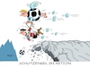 Cartoon: Fußballplatzschutzengel (small) by RABE tagged fußball,wm,russland,gespenst,bayern,münchen,verletzungen,boateng,robben,rabe,ralf,böhme,cartoon,tagescartoon,farbcartoon,pressezeichnung,deutachland,löw,trainer,reuss,achtelfinale,schweden,sieg,gruppensieger,rettung,abgrund,schutzengel,rettungsring,felsen,schlucht,felsbrocken