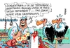 Cartoon: Gammelfleisch (small) by RABE tagged gammelfleisch,abfälle,aas,geier,metzger,fleischer,aasgeier,fleischabfälle,rabr,ralf,böhme,cartoon,karikatur,pressezeichnung,farbcartoon,tagescartoon,abdeckerei,natur,schlachtplatte