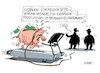 Cartoon: Ganze Bandbreite (small) by RABE tagged klima,klimaziele,klimawende,ampel,wissing,streit,umsetzung,rabe,ralf,böhme,cartoon,karikatur,pressezeichnung,farbcartoon,tagescartoon,dürre,klimakatastrophe,gebäuderichtlinien,gebäudeenergiegesetz,wärmewende,heizungsgesetz,eu,wohnkosten,ausdauer,miete,heizung,schwein,sparschwein,euro,laufband,fitness,training