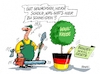 Cartoon: Gartenpflege (small) by RABE tagged ampelregierung,scholz,spd,grüne,fdp,lindner,kinder,kindergrundsicherung,rabe,ralf,böhme,cartoon,karikatur,pressezeichnung,farbcartoon,tagescartoon,hausmeister,ohren,zähne,bundeswahlgesetz,wahlkreise,wahlbezirke,gärtner,zuschnitt,neuzuschnit,blumenkübel,bäumchen,axt,beil,baumschere,astschere,kettensäge,frühjahrsschnitt