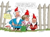 Cartoon: Gartenzwergidylle (small) by RABE tagged markus,söder,csu,bayern,münchen,landesvorsitzender,horst,seehofer,merkel,cdu,union,streit,unionstreit,asylstreit,ultimatum,grenze,zurückweisung,flüchtlinge,grenzkontrollen,flüchtlingskrise,ankerzentren,asylkompromiss,transitzentren,nahles,spd,lager,eu,zurückweisungen,schutzsuchende,brüssel,grenzsicherung,österreich,kanzler,kurz,zaun,fliegenpilz,giesskanne,harke,garten,gartenzwerge