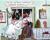 Cartoon: Gebranntes (small) by RABE tagged feuerwehr brandschutz feuerwehrmann rettungsdienst ff arzt doktor patient sprechzimmer arztpraxis hno hals nasen ohren mandel angiene kopf verbranntes untersuchung diagnose weihnachten weihnachtsmann schnee bescherung weihnachtsbaum glaskugeln nascherei l