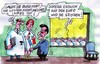 Cartoon: Geburtsfehler Variante1 (small) by RABE tagged frankreich,sarkozy,carla,bruni,baby,entbindung,kreisssaal,geburt,wickelkind,geburtshelfer,hebamme,arzt,schwester,euro,krise,eu,brüssel,griechenland,schuldenkrise,rettungsschirm,eurokrise,banken,finanzchefs,bundesregierung,merkel,kredit