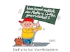 Cartoon: Gedeckeltes (small) by RABE tagged schule,schüler,schulferien,herbstferien,urlaub,rabe,ralf,böhme,cartoon,karikatur,pressezeichnung,farbcartoon,tagescartoon,handy,mathe,deutsch,defizite,grundschüler,lerndefizite,viertklässler