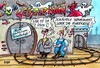 Cartoon: Geisterbahnfahrt die Nächste (small) by RABE tagged gespensterbahn,geisterbahn,gespenst,teufel,knochen,horror,euro,eurokrise,eu,brüssel,schuldenkrise,eurorettung,rettungsschirm,fiskalpakt,stabilitätspakt,eurobonds,ratingagentur,banken,bankenrettung,börse,griechenland,athen,spanien,berlin,kanzlerin,kanzlera