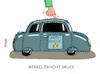 Cartoon: Gepanzertes (small) by RABE tagged gefähreder,diesel,stuttgart,fahrverbot,umweltschonung,verkehrsminister,rabe,ralf,böhme,cartoon,karikatur,pressezeichnung,farbcartoon,tagescartoon,autofahrer,umweltgefahr,innenstadt,smog,feinstaub,merkel,kanzlerin,union,dortmund,wahlkampfstart,wahlkampfauftakt,bundestagswahl,autobosse,autoindustrie,lobby,lobbyisten,wirtschaftsbosse,kungelei,kartell,kartelabsprachen,rückerstattung,pkw,panzer,stahl,stahlplatten,druck,panzerstahl