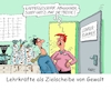 Cartoon: Gewaltiges (small) by RABE tagged schule,schüler,schulferien,herbstferien,urlaub,rabe,ralf,böhme,cartoon,karikatur,pressezeichnung,farbcartoon,tagescartoon,handy,mathe,deutsch,defizite,grundschüler,lerndefizite,gewalt,lehrer,lehrerzimmer,fresse,schläge,hiebe,abwasch,kaffeegeschirr