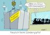 Cartoon: Gipfel (small) by RABE tagged krise,krisenzeiten,klimakrise,ukrainekrieg,inflation,rückzug,rabe,ralf,böhme,cartoon,karikatur,pressezeichnung,farbcartoon,tagescartoon,migration,bund,länder,ländertreffen,flüchtlingsgipfel,lösungen,kompromiss,denkmal,kran,fundament,grenzkontrollen,bezahlkarte