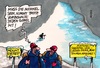 Cartoon: Gipfelbesteigung (small) by RABE tagged merkel,kanzlerin,cdu,bergsteiger,berg,mount,everest,sherpa,bergbesteigung,gipfelbesteigung,bergführer,tibet,seilschaft,bergtour,rabe,ralf,böhme,cartoon,karikatur,pressezeichnung,farbcartoon,gipfel,gipfeltreffen,staatschefs,krisengipfel,eu,ukrainegipfel