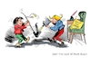 Cartoon: Golf von Oman II (small) by RABE tagged golf,oman,tankerbeschuß,vorwürfe,norwegen,beweiße,andchuldigung,rabe,ralf,böhme,cartoon,karikatur,pressezeichnung,farbcartoon,tagescartoon,trump,usa,iran,tanker,japa