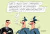 Cartoon: Grenzwertiges (small) by RABE tagged cannabis,legalisierung,özdemir,lauterbach,hanf,hanfanbau,rabe,ralf,böhme,cartoon,karikatur,pressezeichnung,farbcartoon,tagescartoon,brennstäbe,brennelemente,tüte,straßenverkehr,cannabisfahrer,promille,obergrenze,polizei,verkehrspolizei,polizisten,abgeordneter