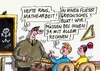 Cartoon: Griechenland (small) by RABE tagged griechenland,athen,austritt,eurozone,linksbündnis,rabe,ralf,böhme,cartoon,karikatur,pressezeichnung,farbcartoon,tagescartoon,syriza,tsipras,ezb,brüssel,schuldenschnitt,lehere,schule,schüler,tafel,diktat,mathe,rechnen,leistungskontrolle,blut,grieche,rettun