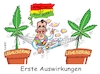 Cartoon: Hängepartie (small) by RABE tagged cannabis,hanf,rauschmittel,drogen,legalisierung,lauterbach,özdemir,hanfpflanze,hanfanbau,gesetzentwurf,rabe,ralf,böhme,cartoon,karikatur,pressezeichnung,fabcartoon,tagescartoon,hängematte,blumenkette,hippies,blumenkinder,flower,power,love,peace,war,kiffer