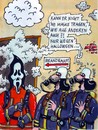 Cartoon: Halloween (small) by RABE tagged halloween,sonnenwendefeier,oktober,november,herbst,halloweenmaske,scarrymovie,horror,gespenst,kürbis,druiden,kelten,laterne,feuerwehr,ausbildung,atemschutzmaske,maske,brand,feuer,flamme,licht,rauch,rauchwolken,rauchvergiftung,schutzmaske,beatmungsgerät,br