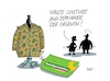 Cartoon: Haute Couture (small) by RABE tagged gas,gassparen,gasnotstand,gasgeben,sanktionen,gasspeicher,gasheizung,rabe,ralf,böhme,cartoon,karikatur,pressezeichnung,farbcartoon,tagescartoon,robert,habeck,putin,ukrainekrieg,bundesdelegiertenkonferenz,grüne,baerbock,kohleausstieg,atomausstieg,waffen,waffenlieferung,bonn,modehause,haute,couture,antikriegspartei,antiatompartei,abschaltung,akw,brennstäbe