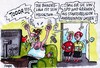 Cartoon: Heiligtum (small) by RABE tagged sport,fussball,bundesliga,tabelle,tabellenführer,sportschau,ard,fernsehen,tv,fussballfan,fanatiker,bundesligist,borrussia,dortmund,bayern,münchen,trainer,mannschaft,spielfeld,rasen,ball,tor,schiedsrichter,linienrichter,fussballtoto,wettspiel,ehepaar,frau,