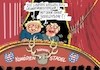 Cartoon: Heimatministerium (small) by RABE tagged landtagswahlen,wahlergebnisse,sachsen,brandenburg,groko,spd,cdu,rabe,ralf,böhme,cartoon,karikatur,pressezeichnung,farbcartoon,tagescartoon,arzt,doktor,csu,afd,verluste,rechte,populismus,erfurt,mohring,ramelow,althaus,staatskanzlei,heimat,heimatministerium,geweih,jodeln,jodeldiplom,emanuel,hoff,muppets,show