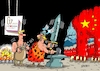 Cartoon: Heißes Eisen (small) by RABE tagged china,penking,chinapolitik,taiwan,drachen,gipfel,gipfeltreffen,chinastrategierabe,ralf,böhme,cartoon,karikatur,pressezeichnung,farbcartoon,tagescartoon,sieben,industrie,wirtschaftsmächte,japan,hiroshima,summit,schmied,amboss,hammer,siegfried,sage,nibelungen,nibelungensage