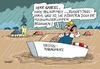 Cartoon: Hochwasser mit Gabriel (small) by RABE tagged hochwasser,überschwemmung,hochwasserkatastrophe,niederbayern,fluten,regnfälle,starkregen,rabe,ralf,böhme,cartoon,karikatur,pressezeichnung,farbcartoon,tagescartoon,gabriel,spd,kanzlerkandidat,bundestagwahl,umfragewerte,beliebtheit