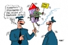 Cartoon: Illegales Feuerwerk (small) by RABE tagged feuerwerk,illegal,chinaböller,china,kontrollen,grenzkontrollen,zoll,polizei,raketen,knaller,chin,polen,tschechien,rabe,ralf,böhme,cartoon,karikatur,pressezeichnung,farbcartoon,tagescartoon,dobrindt,pkw,maut,österreich,niederlande,csu,beschwerde