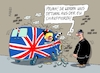 Cartoon: Immer an die Wand ran (small) by RABE tagged brexit,boris,johnson,england,irland,schottland,großbritannien,rabe,ralf,böhme,cartoon,karikatur,presezeichnung,farbcartoon,tagescartoon,eu,brüssel,austritt,forderungen,australien,beutel,känguru