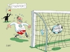 Cartoon: Ins Netz gegangen (small) by RABE tagged dfb,fussball,deutscher,fussballbund,tor,schiedsrichter,netz,fahne,eigentor,rabe,ralf,böhme,cartoon,karikatur,pressezeichnung,sport,tagescartoon,stuerfahndung,steuerzahler,finanzamt,steuerhinterziehungb,steuerbetrug,bande,bandenwerbung