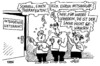 Cartoon: Integrativer Unterricht (small) by RABE tagged integrativer,unterricht,therapeut,lehrerin,schüler,schulklasse,behinderte,klassenzimmer,euro,hausaufgaben,lernen,pisastudie,schulbank,diktat,mitschüler,kultusministerium,bildungsplan