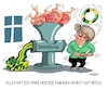 Cartoon: Jamaikawurst (small) by RABE tagged grüne,jamaika,sondierungsgespräche,regierungsbildung,amtshandlung,rabe,ralf,böhme,cartoon,karikatur,pressezeichnung,farbcartoon,tagescartoon,schauspielschule,unterricht,drama,dramatik,sondierungsrunde,wurst,fleischwolf,ende,merkel,klima,energie,flüchtlingsproblematik,obergrenze,rente,fleisch,knochen