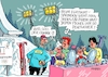 Cartoon: Jedes Fältchen (small) by RABE tagged winterspiele,olympia,südkorea,skispringen,medaillen,medaillenregen,wintersport,ski,sieger,sprungschanze,rabe,ralf,böhme,cartoon,karikatur,pressezeichnung,farbcartoon,tagescartoon,kosmetik,schminke,rouge,lippenstift,flutlicht,puder,makeup,lipstick