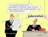 Cartoon: Jobcentersicherheit (small) by RABE tagged job,jobcenter,sicherheit,sicherheitskonzept,rabe,ralf,böhme,cartoon,karikatur,pressezeichnung,farbcartoon,tagescartoon,attentat,anschlag,belästigung,erpressung,limousine,scharfschützen,bodyguard,panicroom