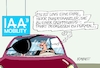 Cartoon: Kanzler hält Klappe (small) by RABE tagged iaa,automobilmesse,münchen,kanzler,scholz,eröffnung,probefahrt,rabe,ralf,böhme,cartoon,karikatur,pressezeichnung,farbcartoon,tagescartoon,augenklappe,sturz,schürfwunden,jogger,jogging